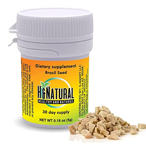 H&Natural Brazil Seed Dietary Supplement 30 Pieces