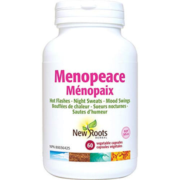 New Roots Herbal Menopeace, 60 CT