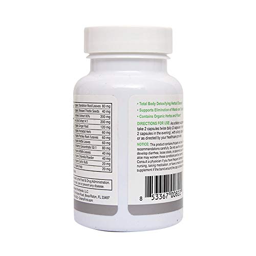 Greens First Full Body AM/PM Cleanse, 20 Veggie Capsules – Supplement for Natural Detox