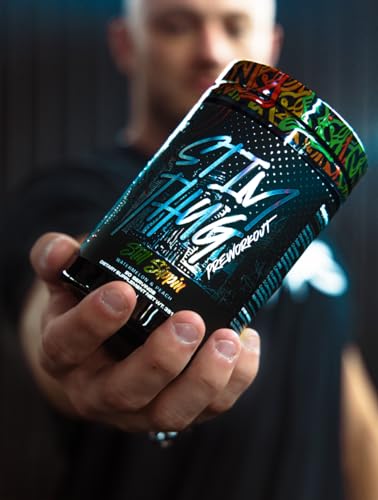 KILO LABS Pre Workout Powder | Stim Thug Preworkout for Men and Women | Hydrating Flavors of Energy & Electrolytes to Improve Focus and Pump | 20 Servings