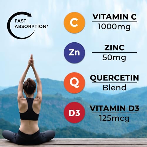 NEW AGE 8 in 1 Immune Support Booster Supplement with Elderberry, Vitamin C NEW AGE