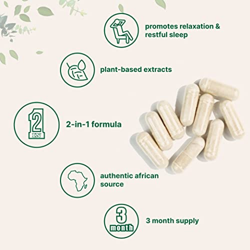 Micro Ingredients 5-HTP 200mg with Chamomile Flower Extract, 180 Capsules, 2 in 1 Formula Micro Ingredients