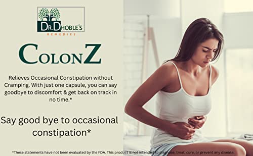 Dr. Dhoble’s Remedies ColonZ Colon Cleanser & Detox – Helps Occasional Constipation
