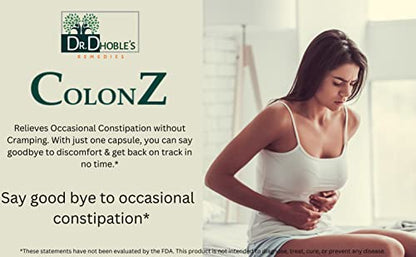 Dr. Dhoble’s Remedies ColonZ Colon Cleanser & Detox – Helps Occasional Constipation