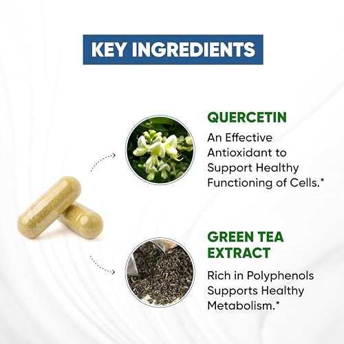 Sandhu's BioZnq 900mg Vegetarian Capsules Zinc Supplement with Quercetin Sandhu's