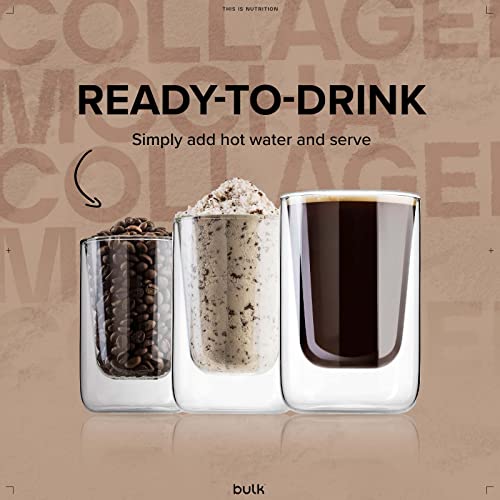 Bulk Collagen Coffee, High Protein, Black, 500 g Bulk