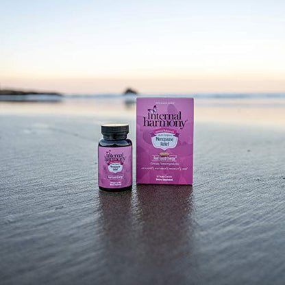 Internal Harmony Menopause Relief for Women - Hot Flashes and Night Sweat Relief, Reduce Stress