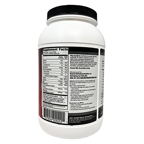 Beverly International UMP Protein Powder, Chocolate. Unique Whey-Casein Ratio Builds Beverly International