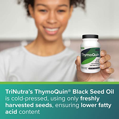 ThymoQuin Cold Pressed Black Seed Oil | Only Patented USP-Grade Clinically Researched