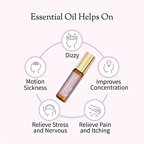 Don Du Ciel Organic and Kid-Friendly Lotus Essential Oil Blend Roll On for Stress Relief and Itch Relief Don Du Ciel