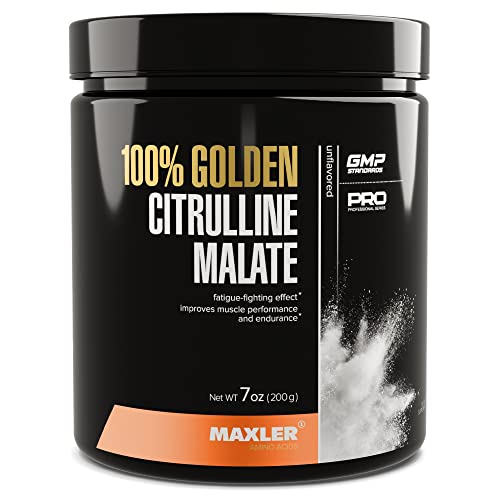 Maxler 100% Golden Citrulline Malate Powder - Vegan L-Citrulline DL-Malate 2:1 Amino Acid