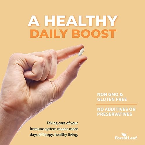 ForestLeaf - Vitamin D3 IU Weekly Supplement (Unflavored -10000-180 Count)