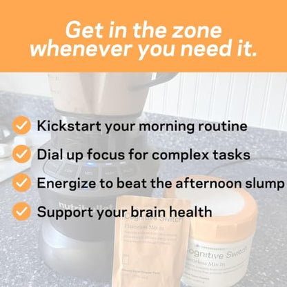 Juvenescence Cognitive Switch Ketones Powder, Rapid Ketosis BHB Exogenous Ketones