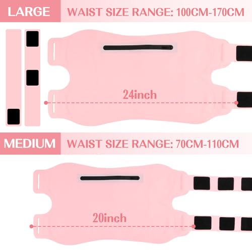 Fshyos Upgrade Castor Oil Wrap Plus Size Kit with Unrefined Castor Oil for Liver Detox Fshyos