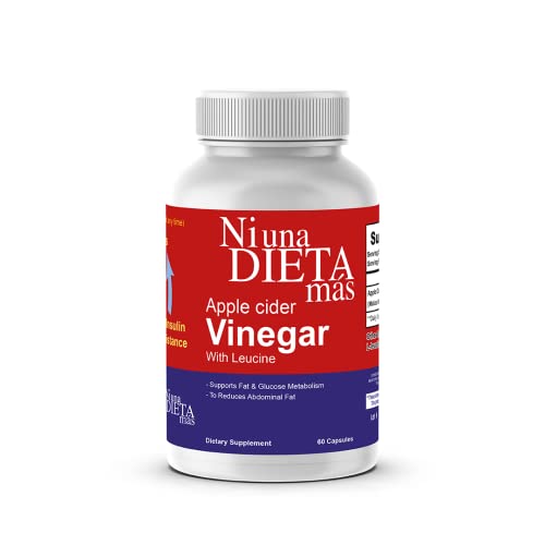 Reduce Abdominal Fat - Vinegar Capsules - Best for Weight Loss - Glucose Ni una dieta más