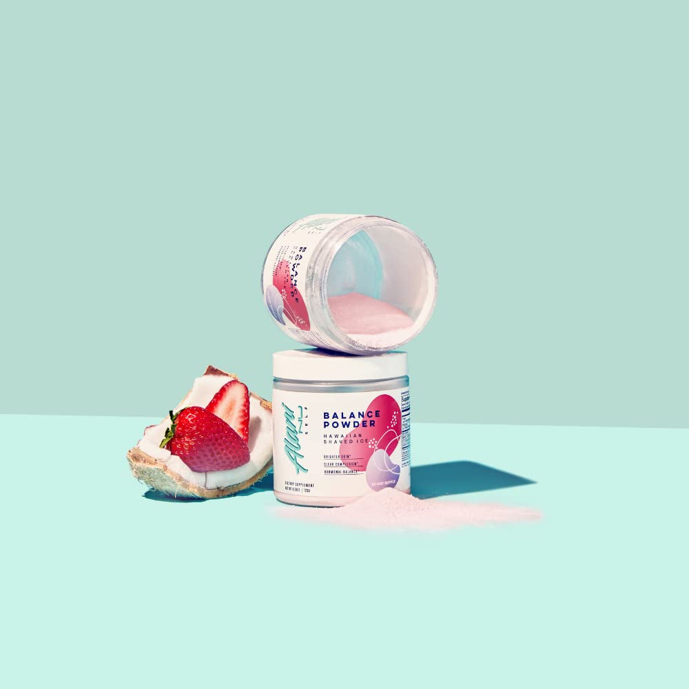 Alani Nu Balance Powder Hawaiian Shaved ICE | Supplement for Women | Hormonal Supp Alani Nu