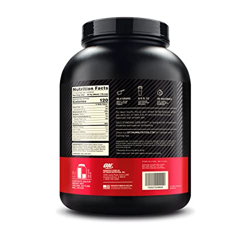 Optimum Nutrition Gold Standard 100% Whey Protein Powder, Double Rich Chocolate Optimum Nutrition