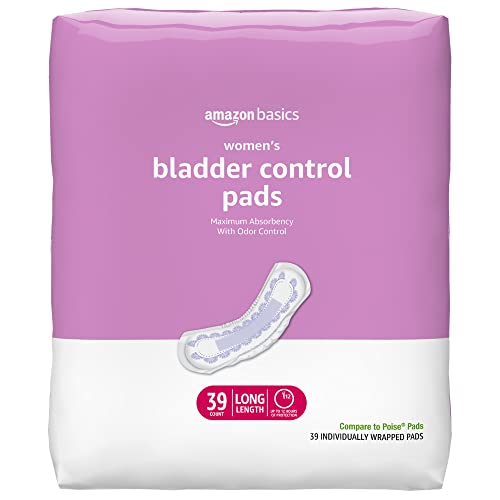 Amazon Basics Incontinence, Bladder Control & Postpartum Pads for Wome Amazon Basics