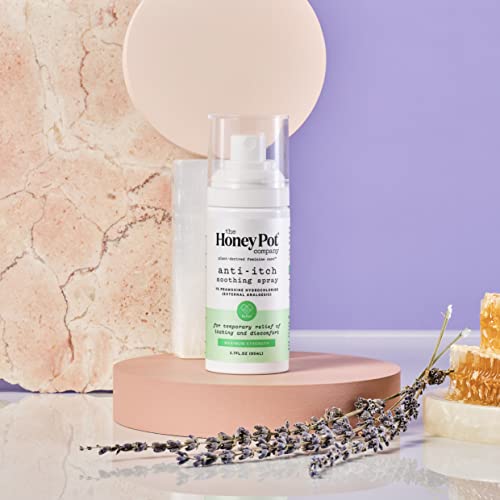 The Honey Pot Company - Feminine Anti-Itch Spray -at Home or On The Go Medicated Spray The Honey Pot Company