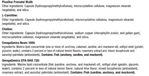 Metagenics PlusOne Daily Prenatal Packs (30 Packets) Metagenics