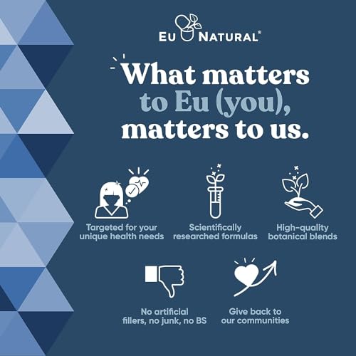 Eu Natural Vitality Cortisol Manager – Fight Fatigue, Feel Calm & Balanced – Healthy Cortisol Eu Natural