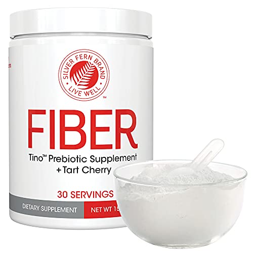 Tino Natural Gluten Free Prebiotic Fiber Supplement - with Tart Cherry Extract & Polycan Silver Fern