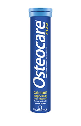 Vitabiotics Osteocare Fizz - Effervescent Tablets with Calcium, Magnesium, and Zinc