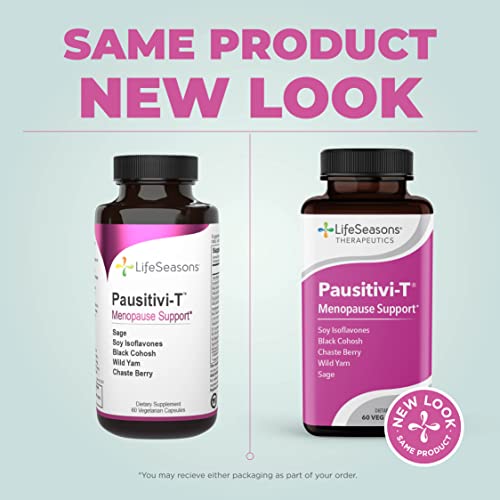 Pausitivi-T - Menopause Support Supplement - Powerful Relief for Hot Flashes LifeSeasons