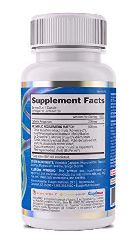 Evogen Nutrition Lipocide Xtreme | Maximum Strength Single Capsule Extreme Fat Burner