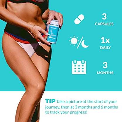 UpNourish Anti Cellulite Supplements - Varicose Veins Support, Restless Leg Relief