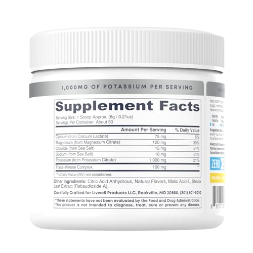 Hi-Lyte Keto K1000 Electrolyte Powder | Lemonade | Hydration Supplement Drink Mix Hi-Lyte