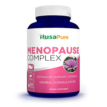 NusaPure Menopause Complex : Black Cohosh and Herbal Ingredients - 60 Capsules