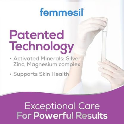 Femmesil Vaginal Soap for Relief from Yeast Infections for Women, Vaginal Itch & Irritation
