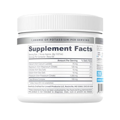 Hi-Lyte Keto K1000 Electrolyte Powder | Unflavored | Hydration Supplement Drink Mix