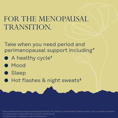Solaray Perimenopause her Life Stages - Perimenopause Supplements Women - Hot Flashes SOLARAY