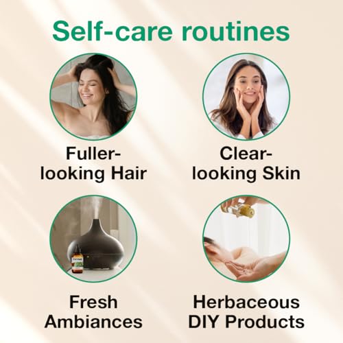 Kukka Thyme Essential Oil for Hair Thyme Oil for Skin - 100% Natural Thyme Essential Oil for Diffuser