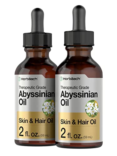 Abyssinian Oil 4 fl oz | Hair and Skin Oil | 2 Pack of 2oz | Paraben, SLS and Fragrance Free