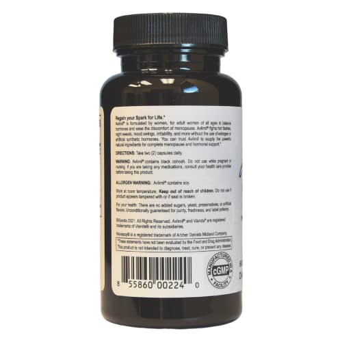 Avlimil Hormone Balance & Menopause | Relief from Mood Swings, Hot Flashes, Night Sweats & Irritability Avlimil