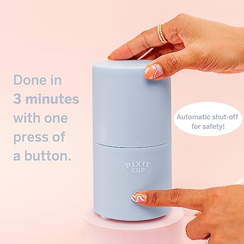 Pixie Menstrual Cup & Disc Steamer Sterilizer 2.0 - Kills 99.9% of Germs with Cleaner Steam Pixie Cup