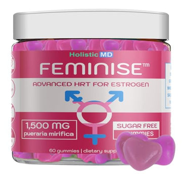 Holistic MD HRT for Transgender MTF Hormones pueraria mirifica 1,500 mg - Breast for Women LGBT
