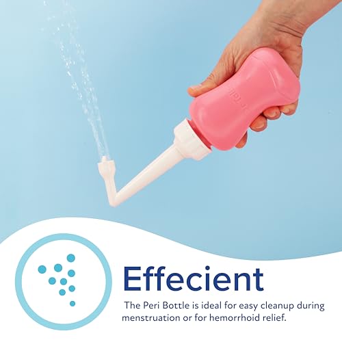 Dr. Talbot's Mom Postpartum Peri Bottle with Storage Bag - 12.2 Fl Oz/360 ML Capacity - Postpartum Essentials Dr. Talbot's