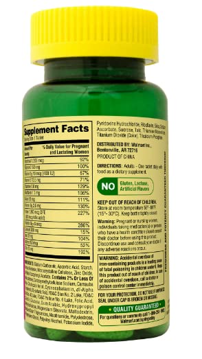 Spring Valley Multimineral Prenatal Multivitamin Tablets Dietary Supplement ME GUSTA SHOP