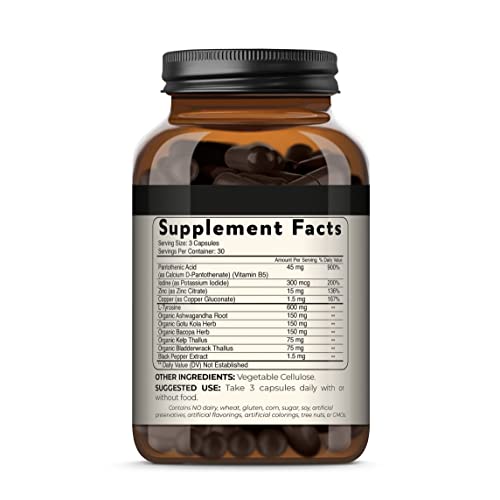 Blisque – Thyroid Support Supplement Complex for Healthy Metabolism and Increased Energy Blisque