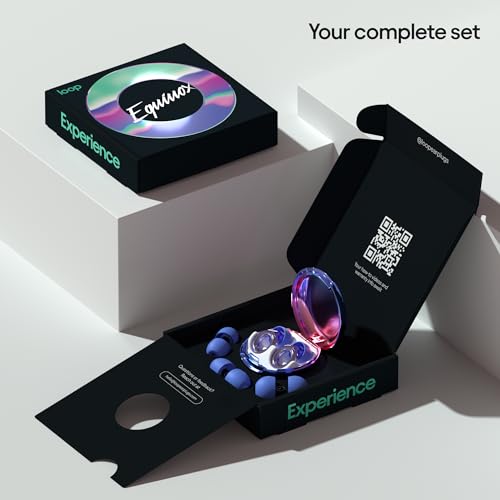 Loop Experience Equinox Earplugs – High-Fidelity Reusable Earplugs