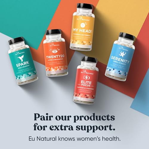 Eu Natural Vitality Cortisol Manager – Fight Fatigue, Feel Calm & Balanced – Healthy Cortisol Eu Natural