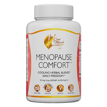 Menopause Comfort Fast Relief from Flushing, Cooling Herbal Blend by Coco March - Dairy Free
