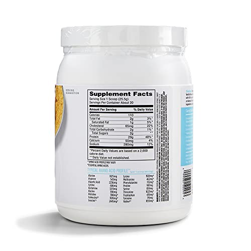 365 by Whole Foods Market, Vanilla Grass Fed Whey Protein, 18 Ounce 365 by Whole Foods Market