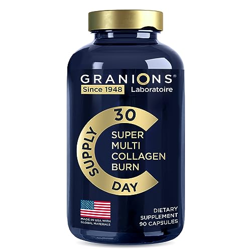 Thermogenic Hydrolyzed Collagen Burn - Hyaluronic Acid, Vitamin C, Multi Collagen Complex