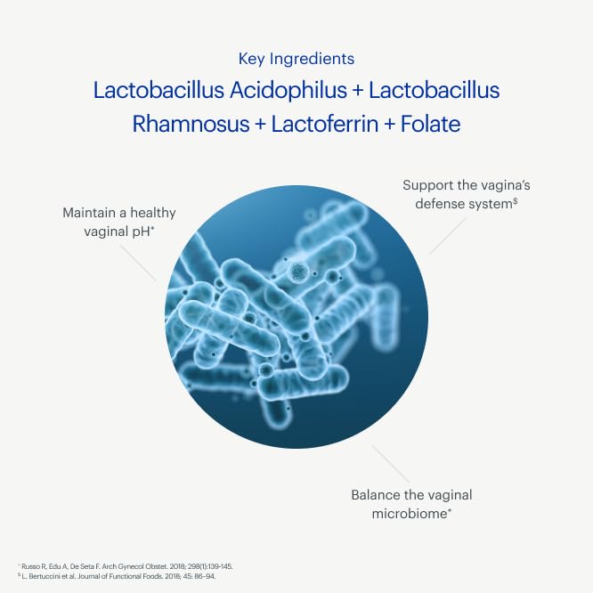 Bonafide Clairvee – Relief from Vaginal Odor^ – Hormone-Free, Drug-Free Vaginal Probiotic – Reduces Odor^ Bonafide