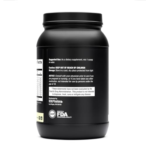 Sculpt Nation by V Shred Protein Powder (Vanilla) - Premium Whey Protein Powder Sculpt Nation